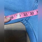 None Lightweight Women’s blue jeans, flared leg with tie details, size large Photo 9