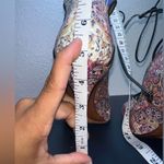 Tabitha Simmons Reed Floral Print Leather Lace Up Sandal Size 10 Photo 7