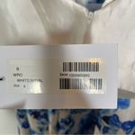 Jovani NWT  White Royal Blue Floral Two Piece 2 Event Prom Dress 4 Full Length Photo 3