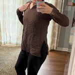 Eileen Fisher Chocolate Long Sleeve Top size small Photo 1