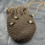 Saks 5th Avenue Saks Fifth Avenue Tan Crochet Mini Bag Photo 11