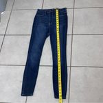Hollister  Women Blue Denim Advanced Stretch Ultra High Rise Jean Jegging size 3S Photo 6