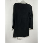 INC Womans  Open Front Cardigan Sweater XS Black Gray Long Sleeve Photo 1