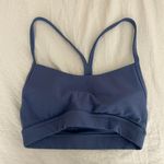 Lululemon Size 2 Blue  Nulu Bra Photo 0