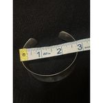VTG Sterling Silver Cuff Bracelet 25mm Solid 925 Silver Photo 4