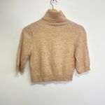 ZARA NWT Wool Blend Turtleneck Cropped Sweater Photo 8