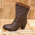 SARTORE Paris Taupe Ginger Grigio Boots Size 36 1/2 Photo 5
