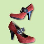 Fergalicious Retro Faux Suede Heels Photo 0