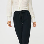 Aritzia Wilfred •  Allant Pant black cropped slouchy dress trouser Photo 0