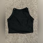 Free People Movement x Onzie Black Mesh Active Cropped Tank Top Size undefined Photo 2