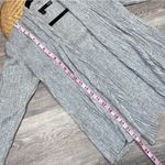 Eileen Fisher  gray crinkle cardigan light‎ weight Photo 2