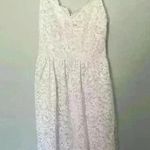EXPRESS Lace V-Neck Midi Dress Size Small Photo 0