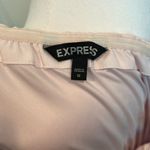 EXPRESS  Size 12 Two-Tone Pink Ruffled Strapless Dress Photo 7