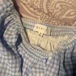 Lane 201 Blue And White Gingham Dress Photo 2