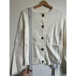 Commense Ribbed Knit Elegant Button Front Sweater & Skirt Set M NWT Size M Photo 6