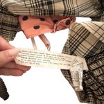 ZARA  Smocked Peplum Style Linen Crop Top‎ Sz Small Photo 4