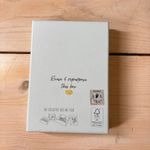 Piper K NIB NWT 17" Bag Charm Dalmation Jasper Natural Shell and Glass Orange Photo 3