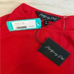 Montgomery Post Cheryl Airette Blouse Red Medium NWT STITCH FIX Photo 5
