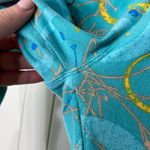 LuLaRoe EUC women’s blue colored print tummy control soft stretch leggings Photo 1