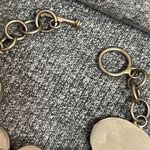 Vintage Mexico Silver Women’s Turquoise, Green & Yellow Natural Stone Bracelet Blue Photo 4