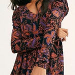 Free People  patterned Hello Lover tunic mini dress Photo 0