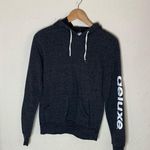 Alternative Apparel Gray/white  hoodie with one pocket  ( XS ) Photo 0
