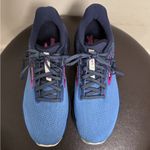 Brooks  Launch 10 Peacock Marina Blue Pink Glo Lace Up Running Shoes 9 B Womens Photo 5