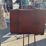 None Rustic vintage Classic Brown Leather satchel Bag Photo 3