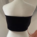 Noisy May  Black Velvet Bandeau.  Size Medium. Photo 2