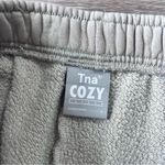 TNA cozy fleece light‎ gray sweatpants Photo 4