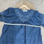 Loungees Women’s Denim Midi Dress Shortsleeve V Photo 12