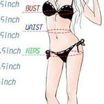 SHEKINI Women's Ruffle Triangle Bikini Set Flounce 2 Piece Swimsuit Low Waisted Green Size L Photo 4