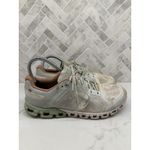 On Cloud Cloudflow Running Sneakers Shoes White Aloe Green Womens Size 9 Photo 3