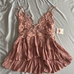 Free People Intimately Adella lace top mauve Photo 0