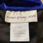 Susan Graver Velvet Long Sleeve Button Down Shirt Photo 4