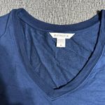Athleta  Women’s Blue Long Sleeve Sunrise V-Neck Sweatshirt Photo 5