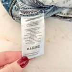 Free People  Good Luck Printed Barrel Jeans in Laser Daisy Photo 5