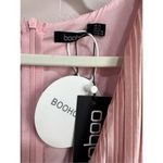 Boohoo NWTs  Occasion Pleated Light Pink Dress Photo 2