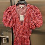 💕XIRENA💕 Gabrielle Dress ~ Pink Flora Print Large L NWT Photo 9