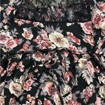 Xhilaration  Black Floral Lace Dress Size L Photo 9