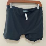 Inphorm Chic Black Pleated Mini Skort Size M Photo 2