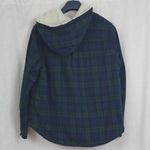 L.L.Bean Women's Scotch Plaid Flannel Shirt, Sherpa-Lined Zip Hoodie 505453 Large Photo 5