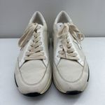 White Raven Size 7.5 Sneakers Fashion Style Tennis Shoes Star Women's Lace Up Photo 3