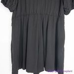 Eloquii NEW  Black  Slouch Puff Half Sleeve Romper Women's Plus‎ Size 20 Photo 10