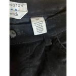 Covington Stretch Corduroy Pants Womens Black Bootcut Casual Career 10P Photo 3