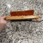 Coach  Signature Jacquard x Leather Demi Pouch 6348 beige Vintage Bagette Y2K Photo 5