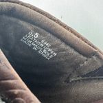 Minnetonka Brown Leather Mules Size 6.5 Photo 7