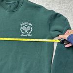 Lululemon  Tennis‎ Club Crewneck Sweatshirt Green Pullover Long Sleeve Small EUC Photo 3