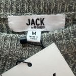 Jack by BB Dakota  Sweater Womens Medium Marled Gray Deja Vu Bell‎ Sleeve Neutral Photo 5