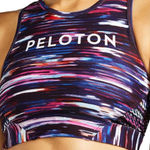 Peloton New Womens Sz Medium Melody High Neck Sports Bra FA121 Colorful #MN12-1 Photo 0